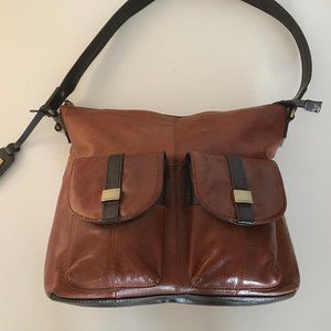 Gorgeous genuine leather Tignanello shoulder bag